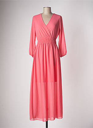 Rochie lungă roz BELLITA femeie