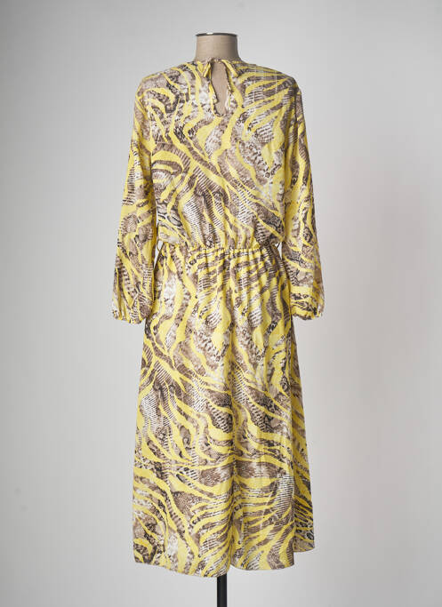 Rochie midi galben AMELIE & AMELIE femeie