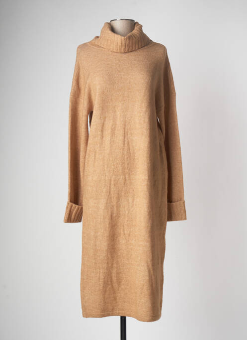 Rochie pulover maro VERO MODA femeie