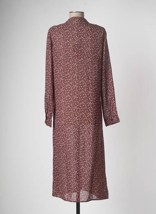 Rochie midi maro JACQUELINE DE YONG femeie