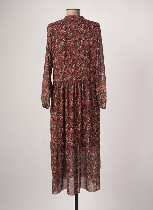 Rochie lungă maro ZABAIONE femeie