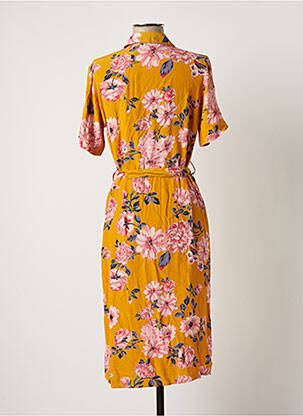 Rochie midi galben VERO MODA femeie