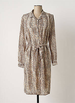 Rochie midi bej BELLITA femeie