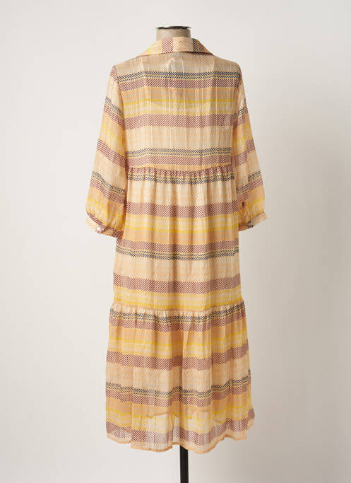 Rochie midi portocaliu VERO MODA femeie