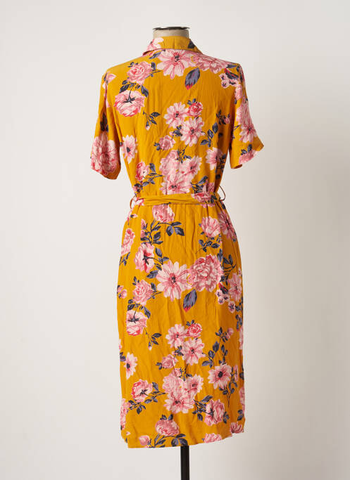 Rochie midi galben VERO MODA femeie