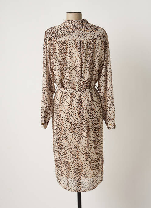 Rochie midi bej BELLITA femeie