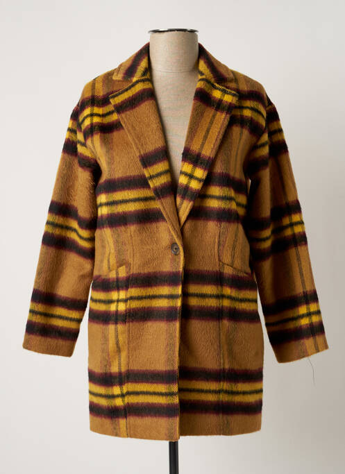 Palton lung maro LPB femeie