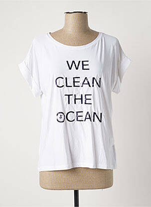 Tricou alb SAVE THE DUCK femeie