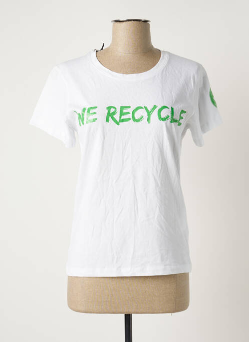 Tricou alb SAVE THE DUCK femeie