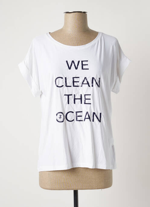 Tricou alb SAVE THE DUCK femeie