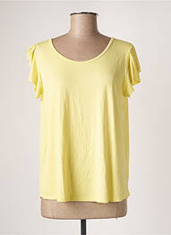 Tricou galben BELLITA femme