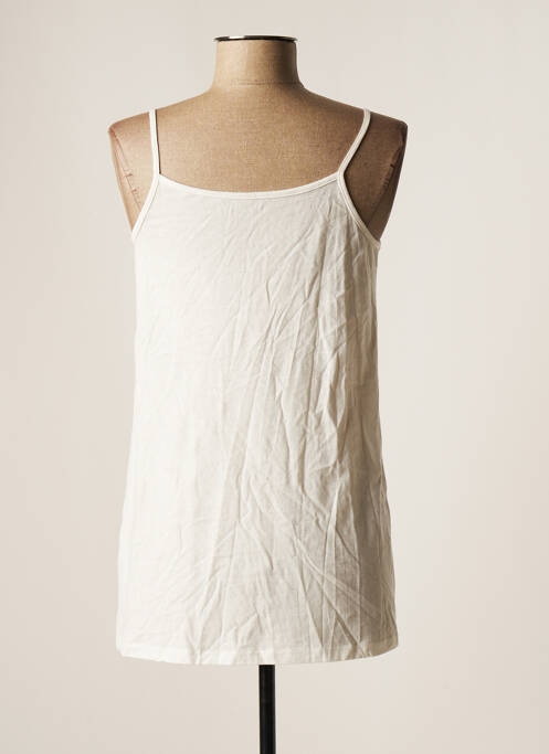 Top alb DIXIE femeie