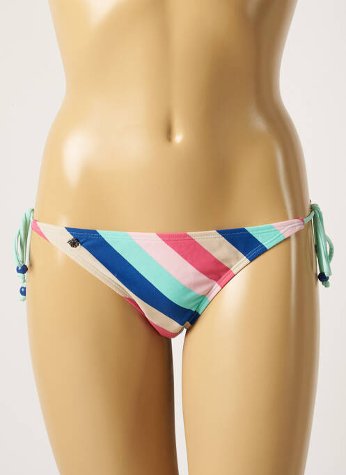 Chiloți de baie albastru PIECES femeie