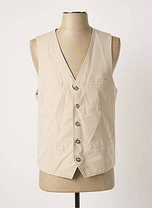 Vestă fără mâneci bej PARK LANE bărbat