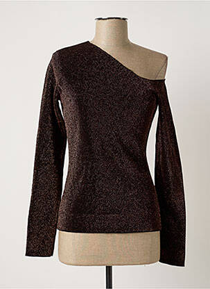 Top negru DEUX. BY ELINE DE MUNCK femeie