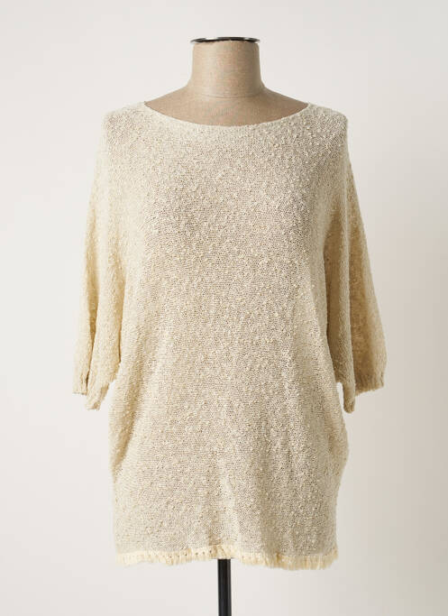 Pulover tunică bej BELLITA femeie