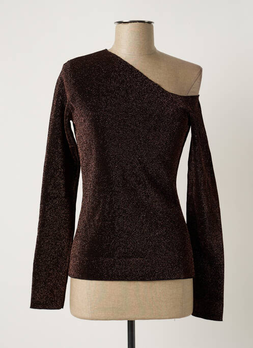 Top negru DEUX. BY ELINE DE MUNCK femeie