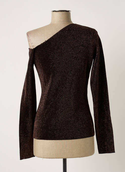 Top negru DEUX. BY ELINE DE MUNCK femeie