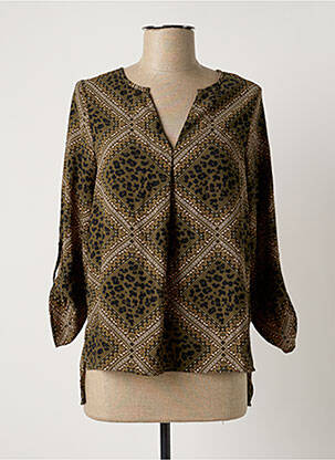 Bluză mâneci 3/4 mâneci 3/4 verde VERO MODA femeie