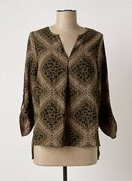 Bluză mâneci 3/4 mâneci 3/4 verde VERO MODA femeie