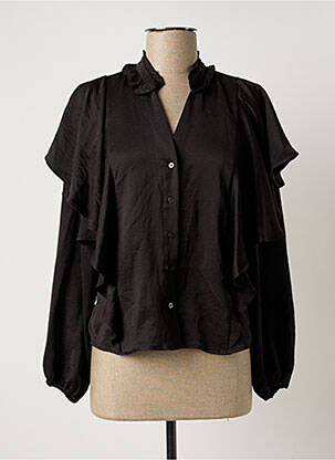 Cămașă croială fluidă mâneci lungi negru VERO MODA femeie
