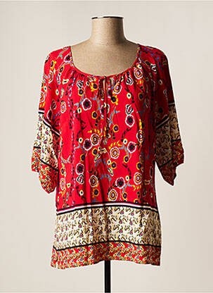 Tunică mâneci scurte roșu FRED SABATIER femeie