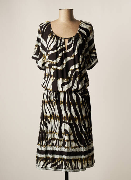 Rochie midi negru FRED SABATIER femeie