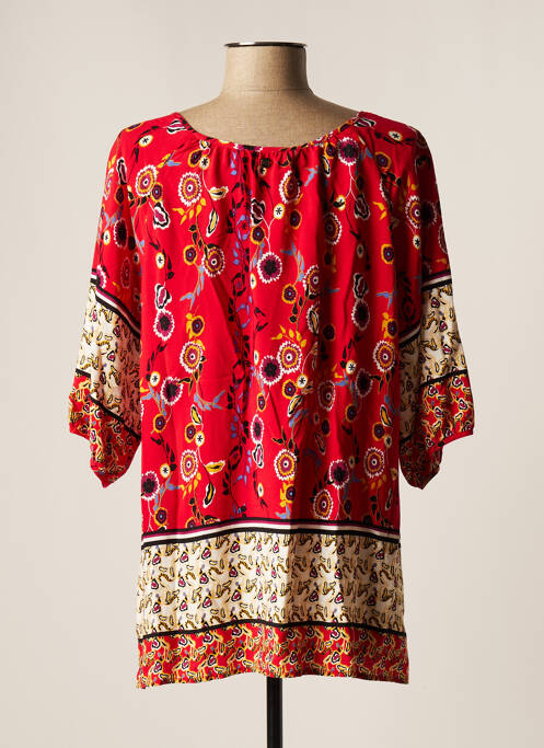 Tunică mâneci scurte roșu FRED SABATIER femeie