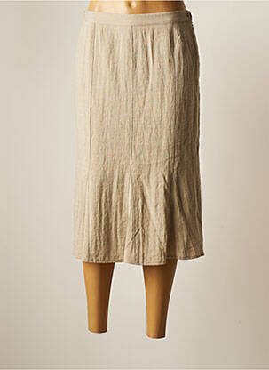 Fustă midi gri GEVANA femeie