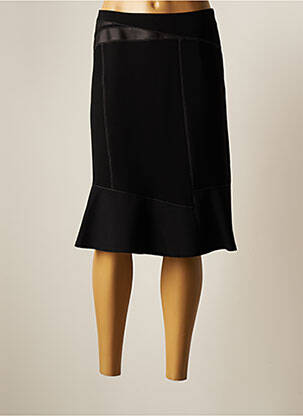 Fustă midi negru CHRISTINE LAURE femeie