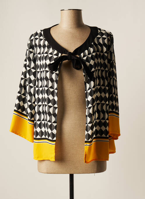 Vestă cu mâneci lungi negru CHRISTINE LAURE femeie