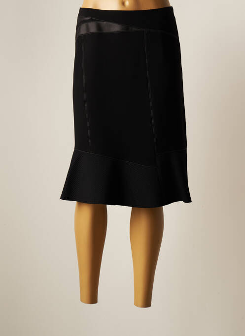 Fustă midi negru CHRISTINE LAURE femeie