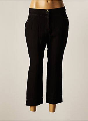 Pantalon 7/8 negru CHRISTINE LAURE femeie