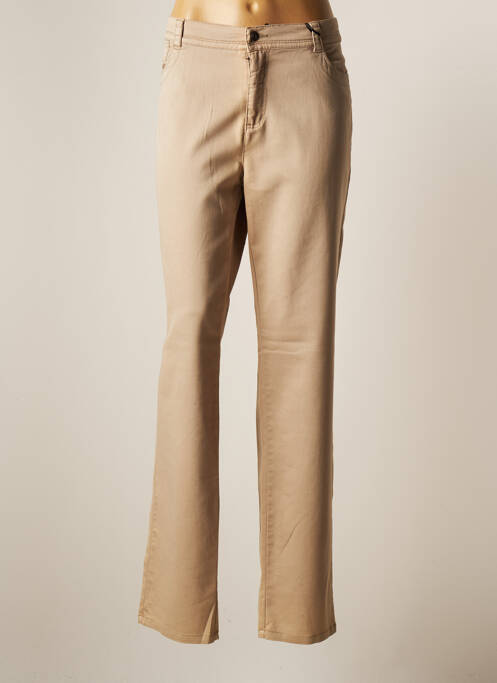 Pantalon drept bej JENSEN femeie