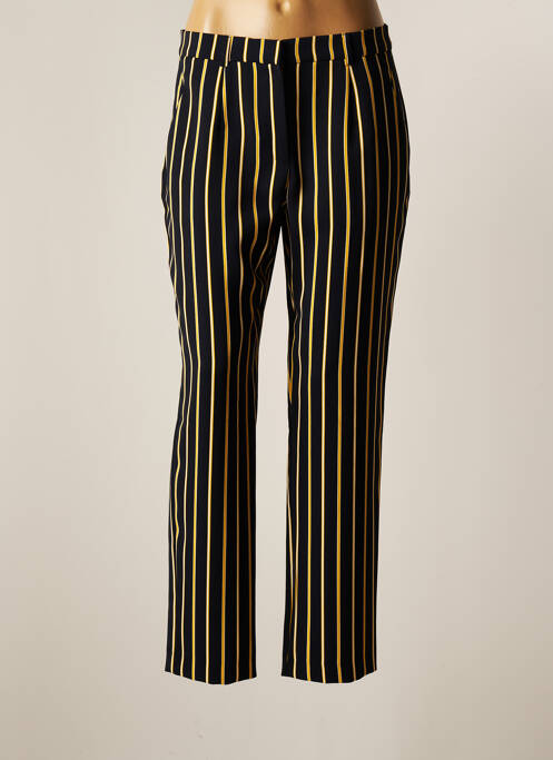 Pantalon drept albastru CHRISTINE LAURE femeie