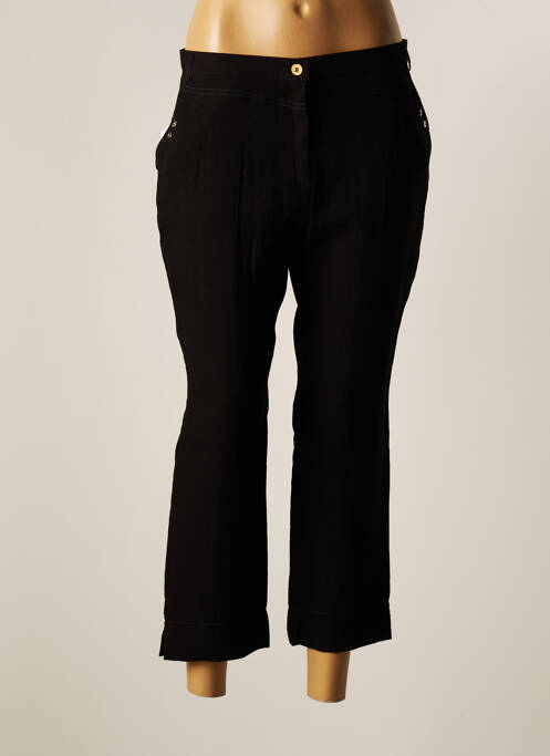 Pantalon 7/8 negru CHRISTINE LAURE femeie