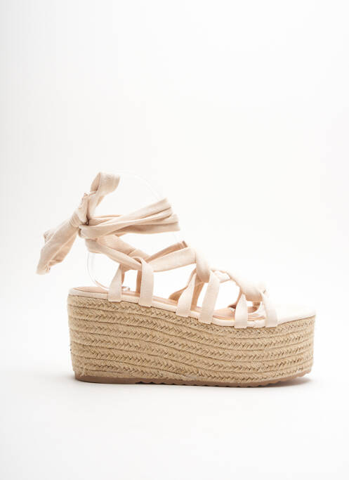 Espadrile bej IDEAL SHOES femeie