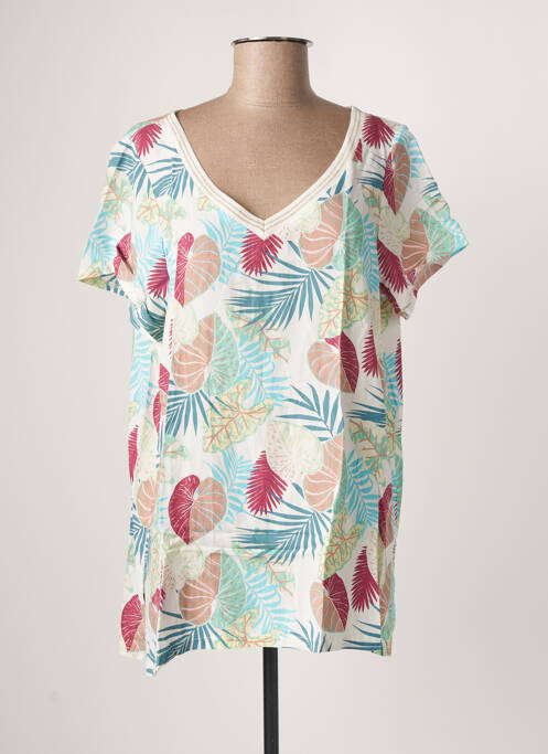 Top alb AN-VITO femeie