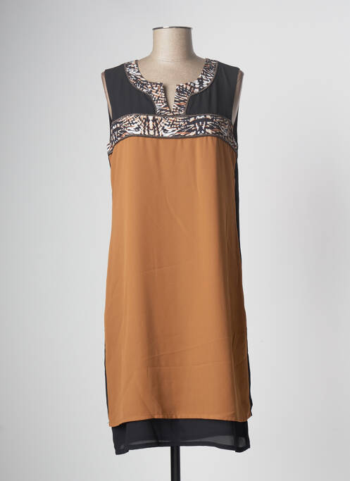 Rochie midi maro DIANE LAURY femeie