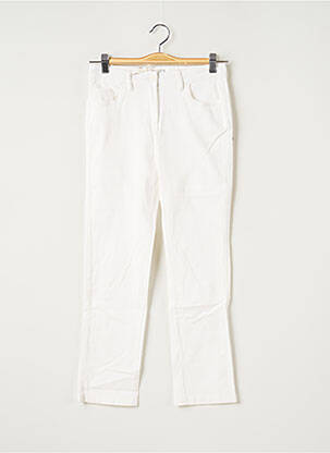 Pantalon evazat alb C'EST BEAU LA VIE femeie