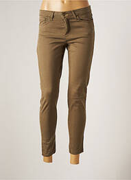Pantalon slim elasticitate mărime normală verde LCDN femme