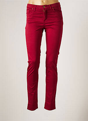 Pantalon slim elasticitate mărime normală violet LCDN femeie