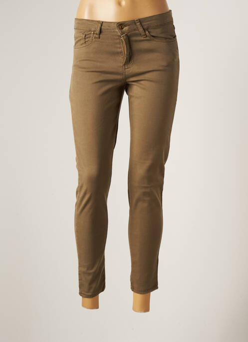 Pantalon slim verde LCDN femeie