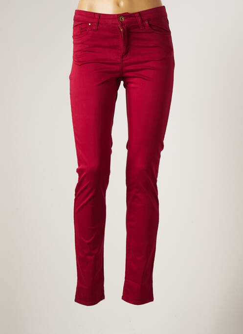 Pantalon slim violet LCDN femeie