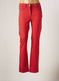Pantalon slim elasticitate mărime normală roșu DIANE LAURY femme