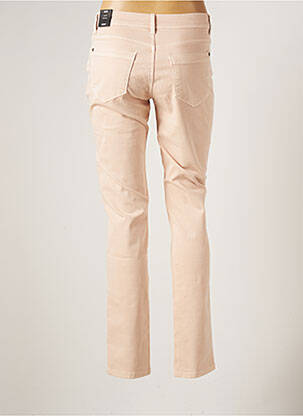 Pantalon slim țesătură poplin mărime normală roz JENSEN femeie
