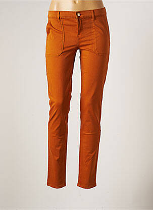 Pantalon chino galben LOLA ESPELETA femeie