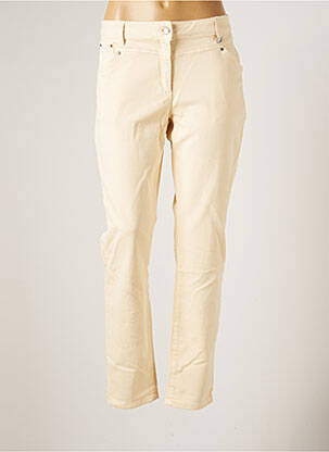Pantalon slim bej MADO ET LES AUTRES femeie