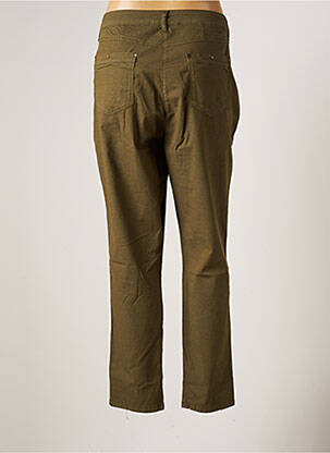 Pantalon drept elasticitate mărime normală verde MADO ET LES AUTRES femeie