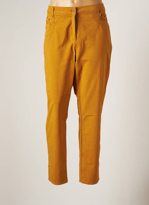 Pantalon drept elasticitate mărime normală galben MADO ET LES AUTRES femme